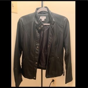 Faux Leather Jacket